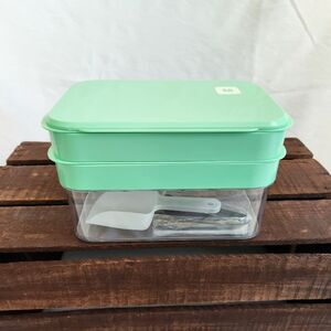 Ice Ball Maker & Storage Container W/ Scoop Unique Cool Mini Round Bar Tool